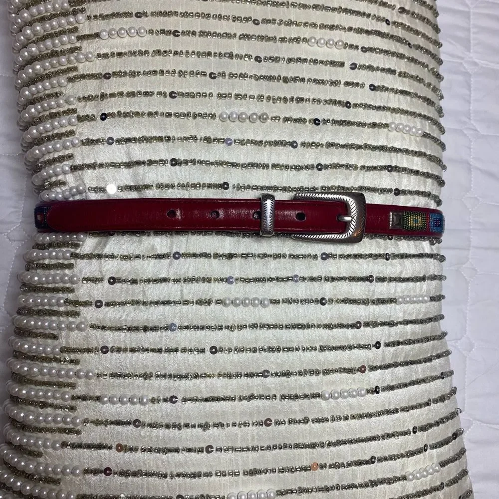 Brighton beaded belt, L 35 inch